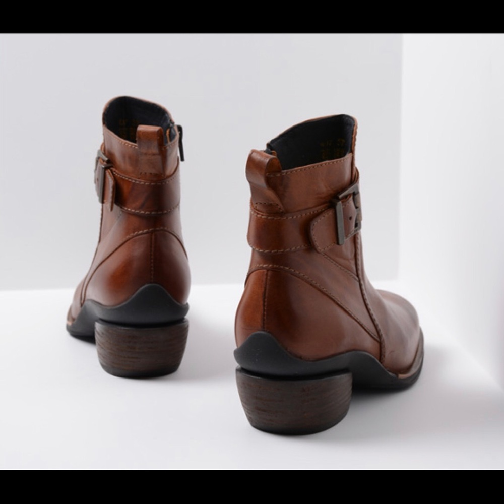 Wolky Bronson - cognac leather Size 42